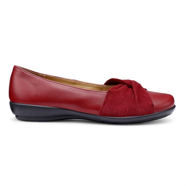 hotter Lark Shoes Red Pear