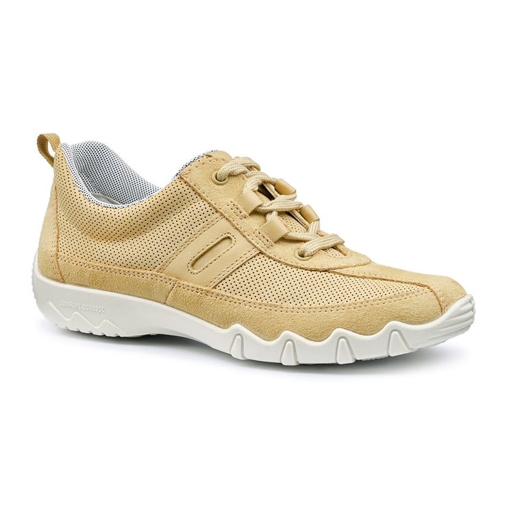Hotter Leanne II Trainers Amber Yellow