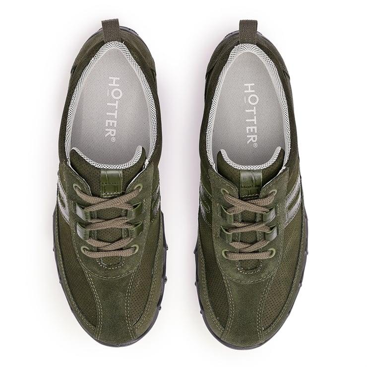 Hotter Leanne II Trainers Forest Green