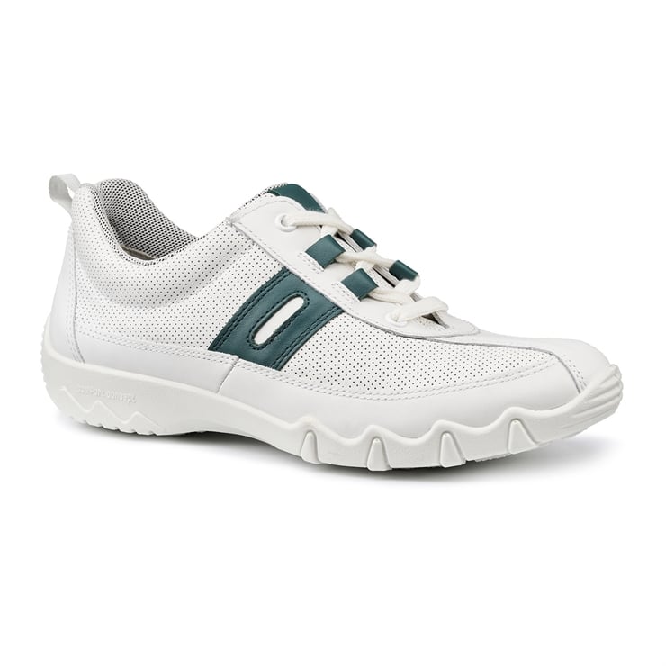 Hotter Leanne II Trainers White / Teal