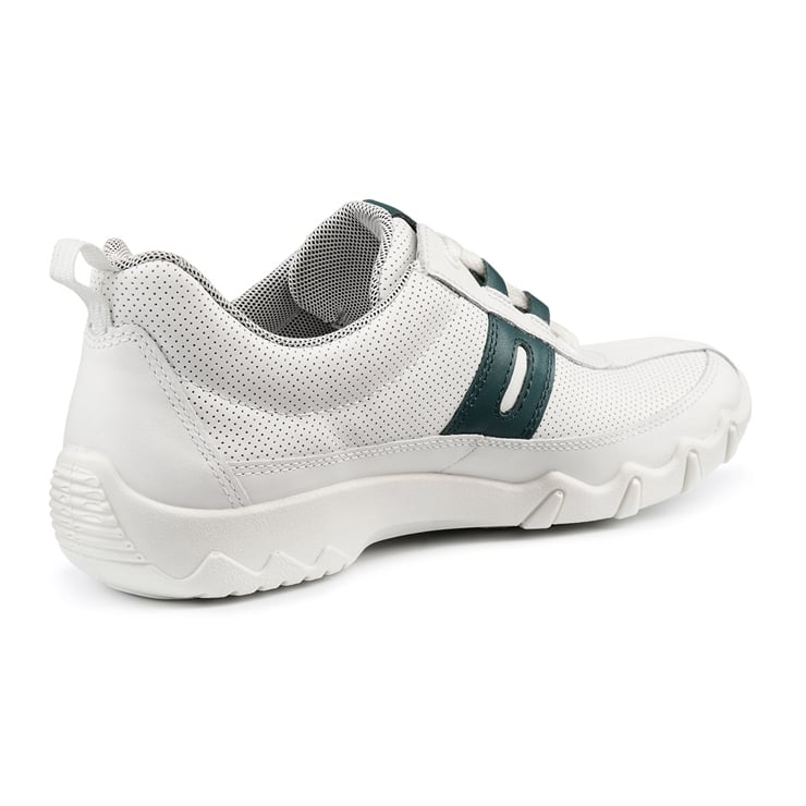 Hotter Leanne II Trainers White / Teal