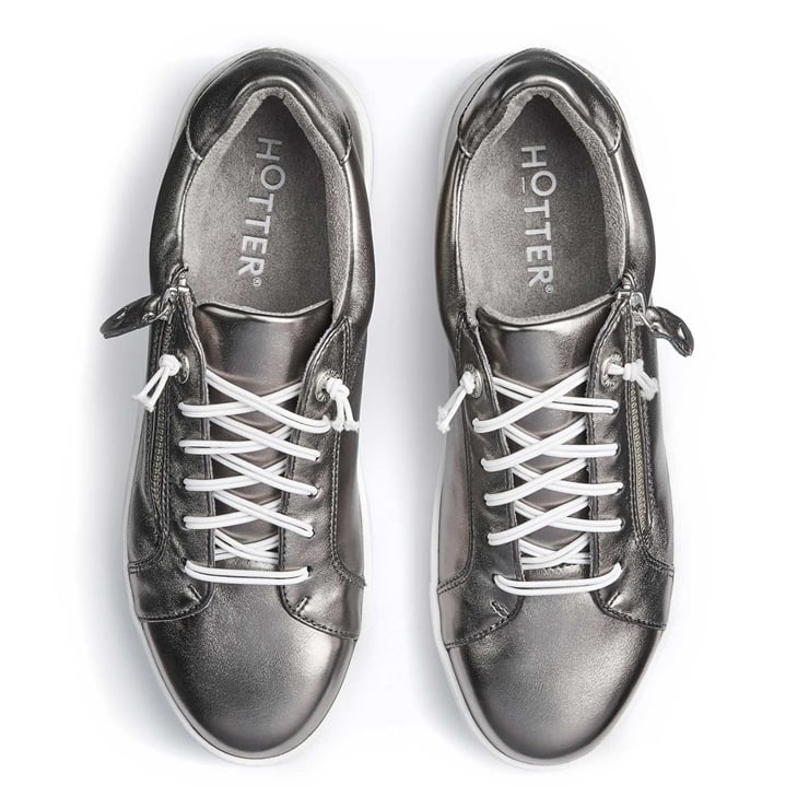 Hotter Leonie Trainers Pewter