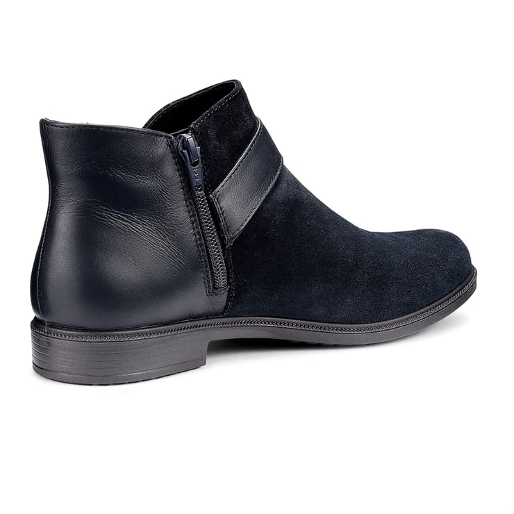 Hotter Linton Boots Navy