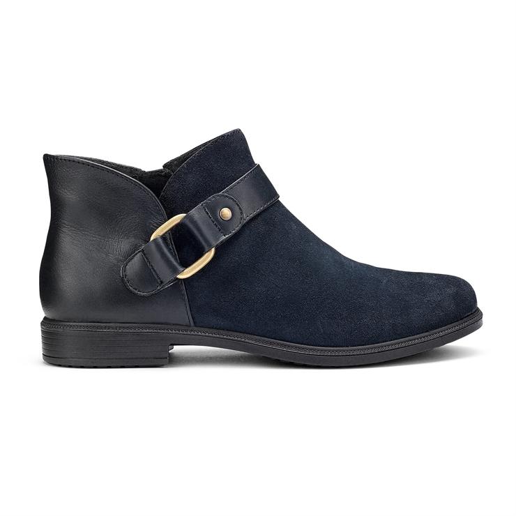 hotter Linton Boots Navy