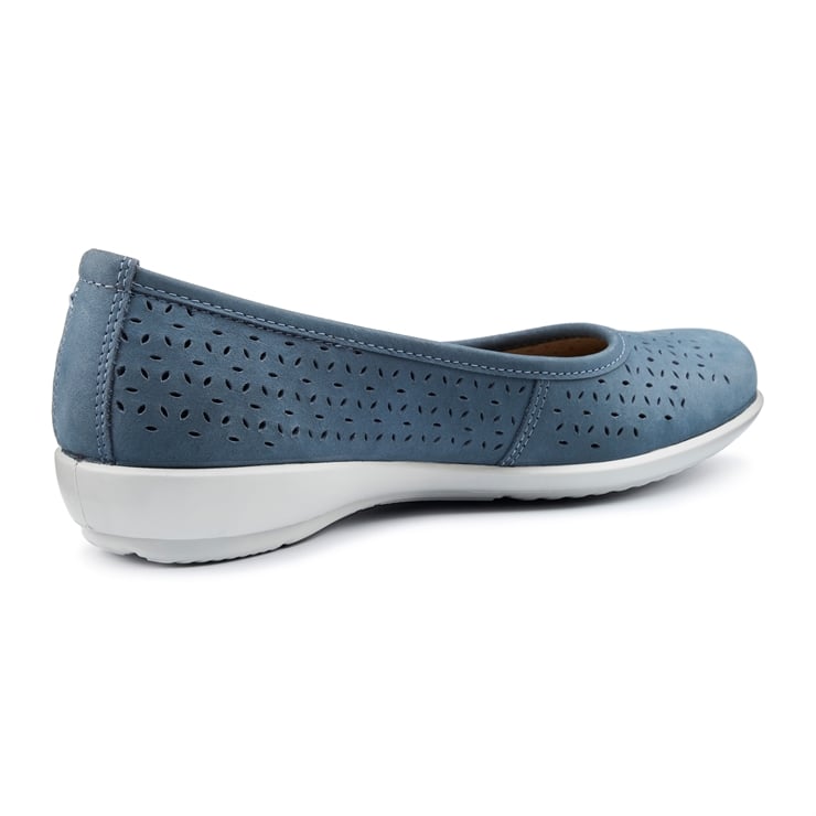 Hotter Livvy II Shoes Aquatic Blue / Grey