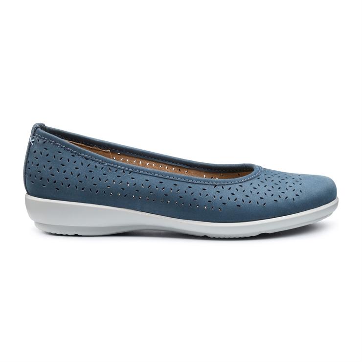 hotter Livvy II Shoes Aquatic Blue / Grey