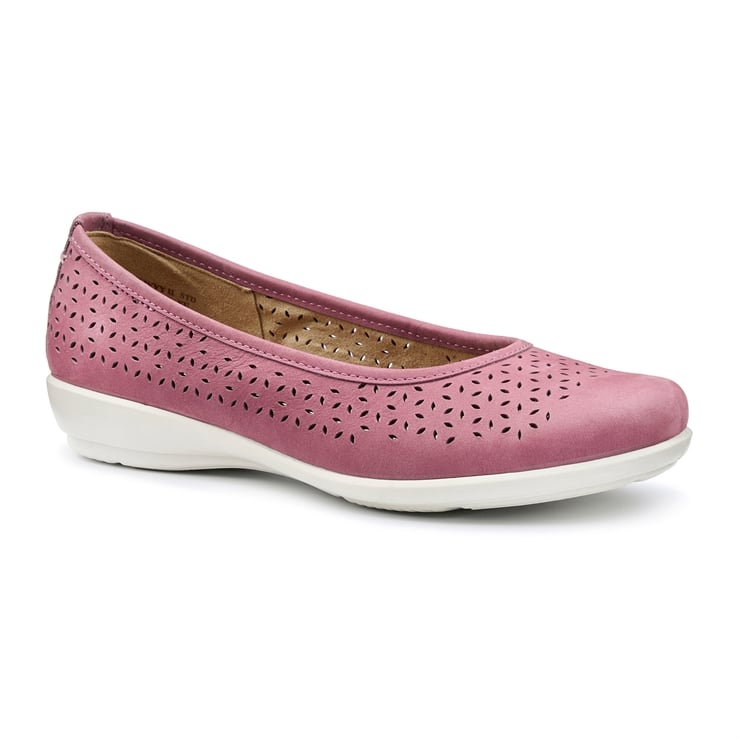 Hotter Livvy II Shoes Dark Rose