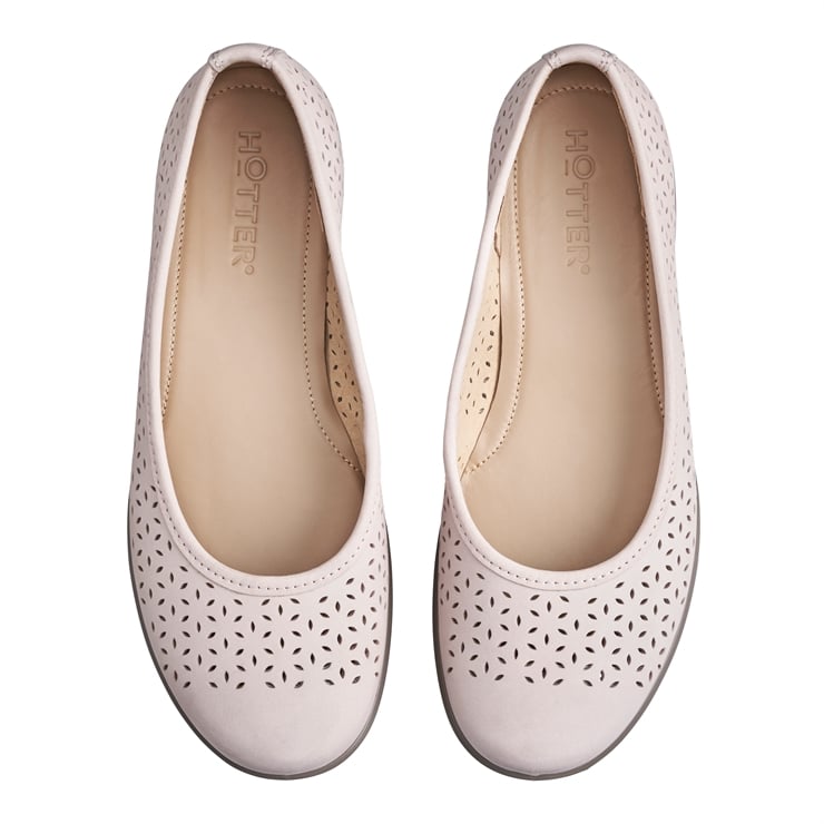 Hotter Livvy II Shoes Light Mink