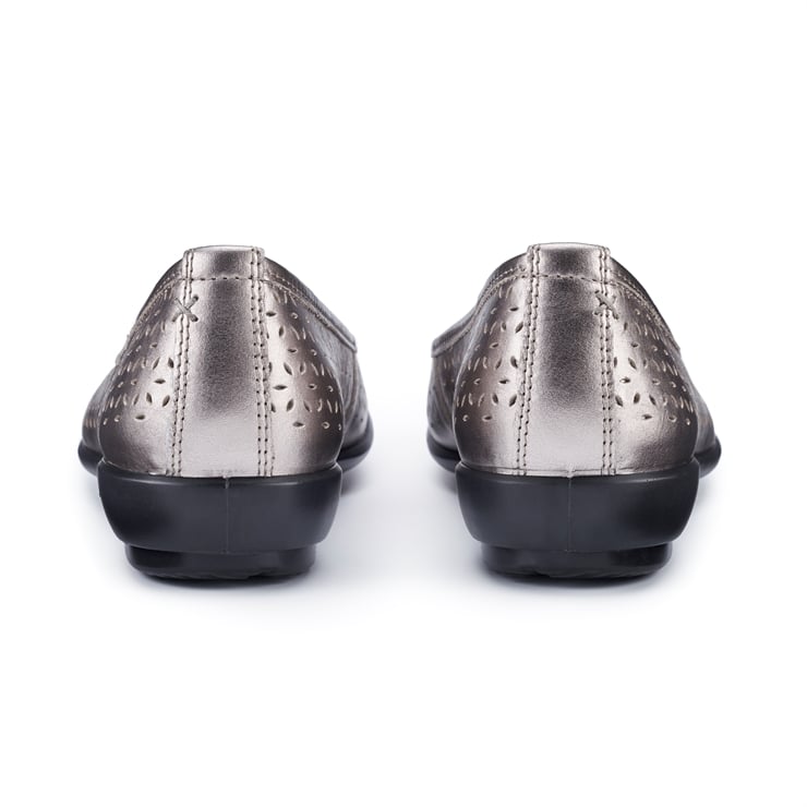 Hotter Livvy II Shoes Pewter