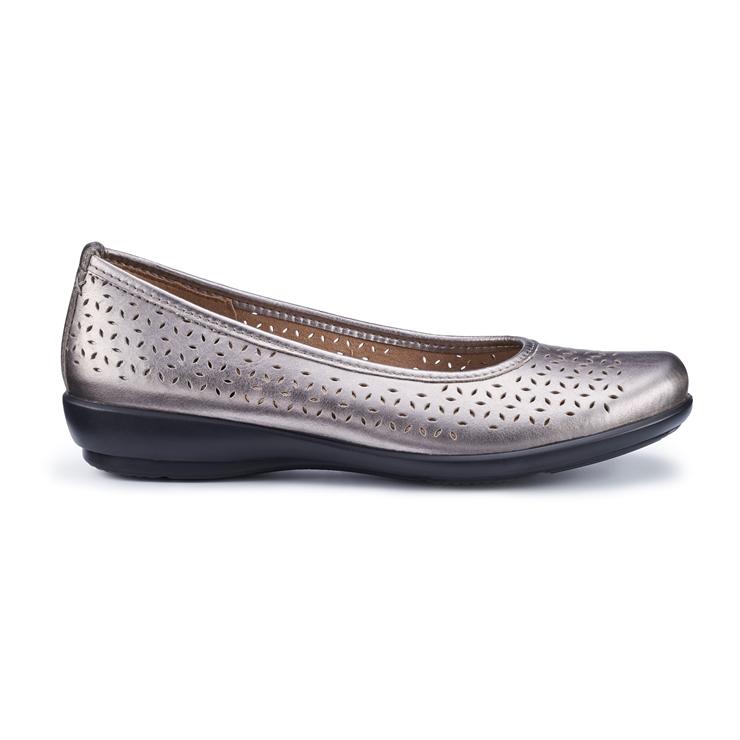 hotter Livvy II Shoes Pewter