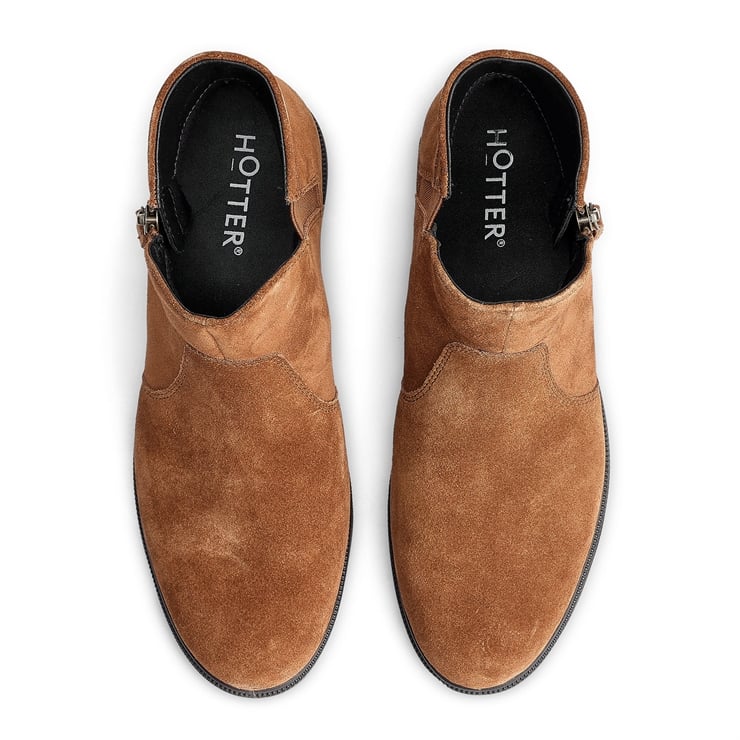 Hotter Ludlow Boots Rich Tan