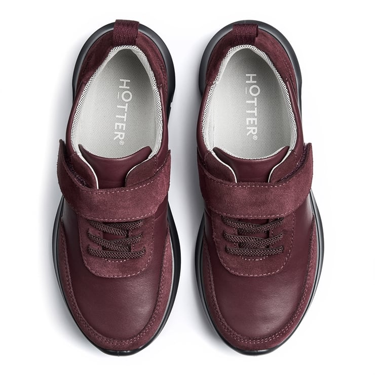 Hotter Lunar Trainers Maroon