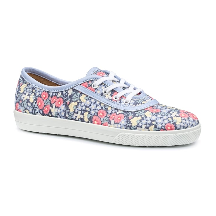 Hotter Mabel Trainers Navy Floral