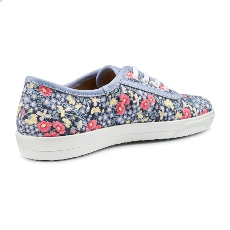 Hotter Mabel Trainers Navy Floral