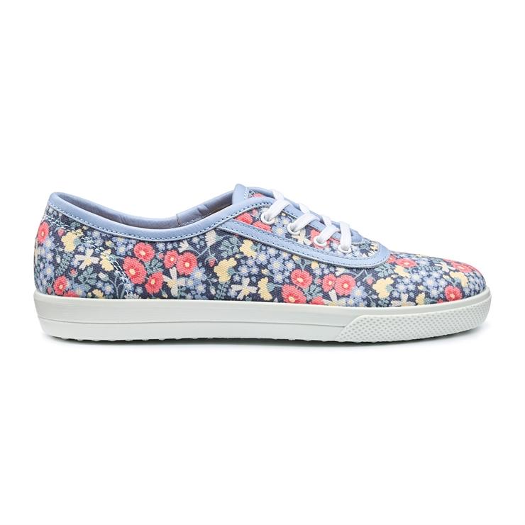 hotter Mabel Trainers Navy Floral