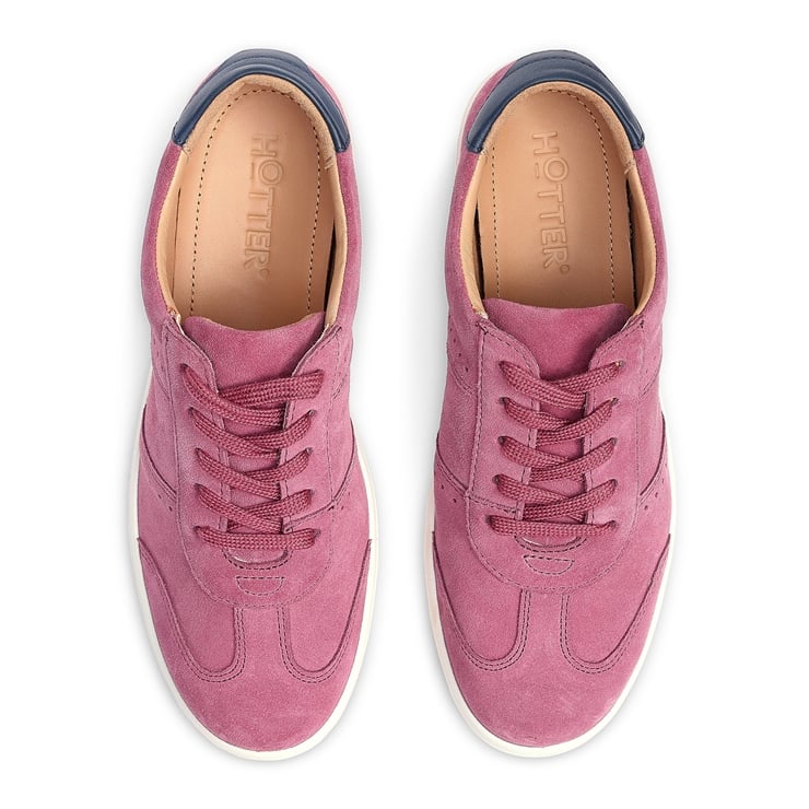 Hotter Maeve Trainers Dark Rose