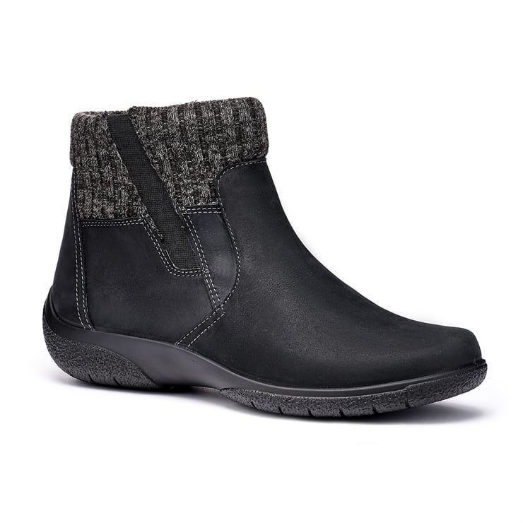 Hotter Malham Boots Black