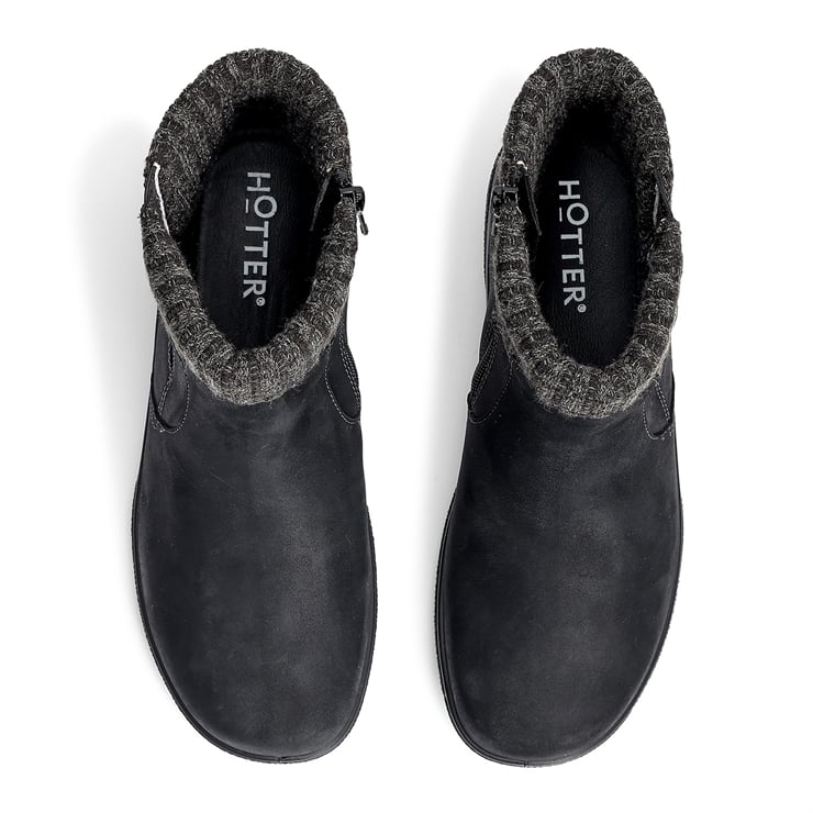 Hotter Malham Boots Black
