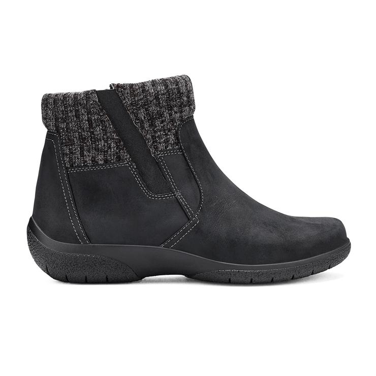 hotter Malham Boots Black