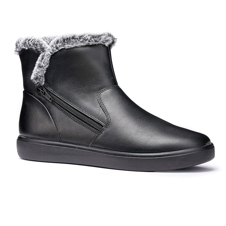 Hotter Manor Boots Black