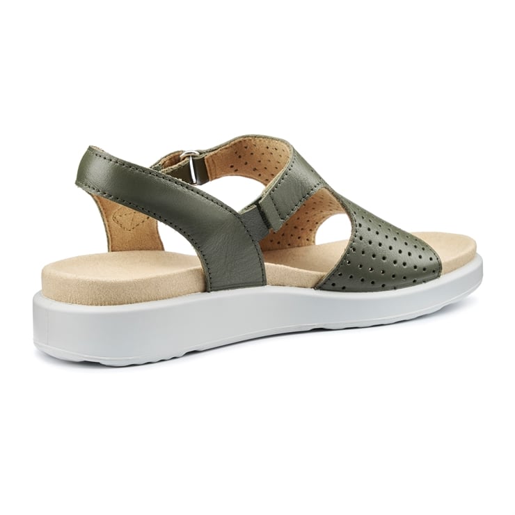 Hotter Marbella Sandals Khaki