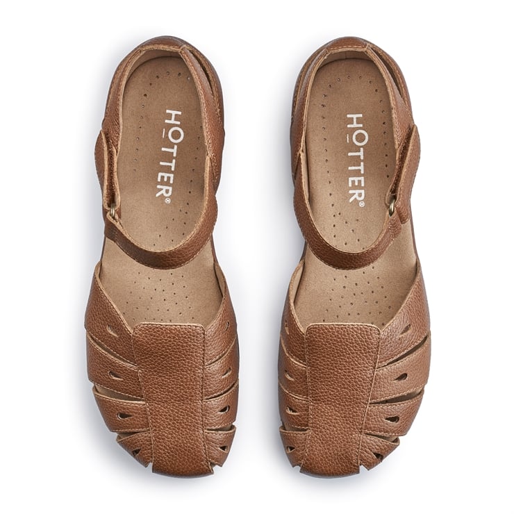 Hotter May Shoes Rich Tan