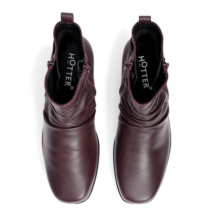 Hotter Milton Boots Wine