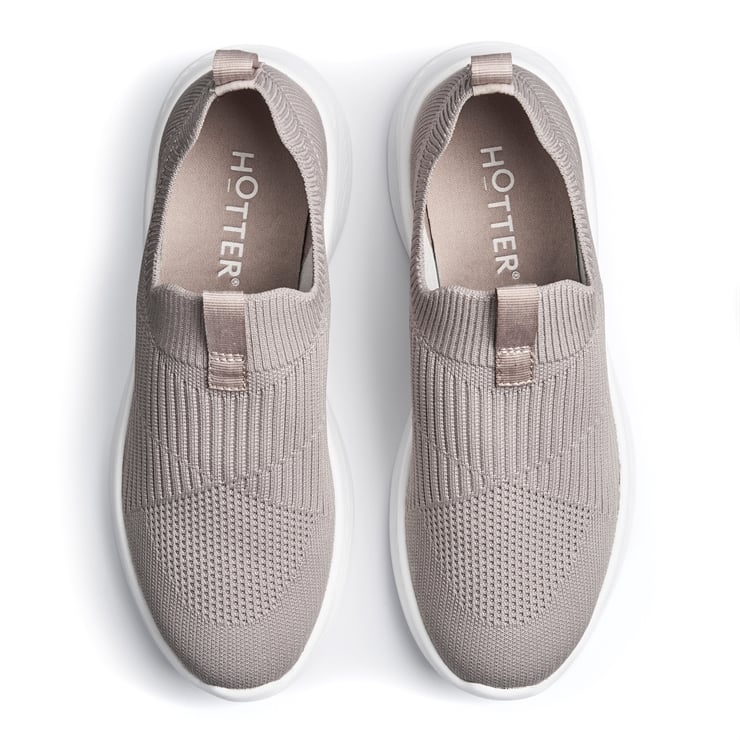 Hotter Motive Trainers Light Mink