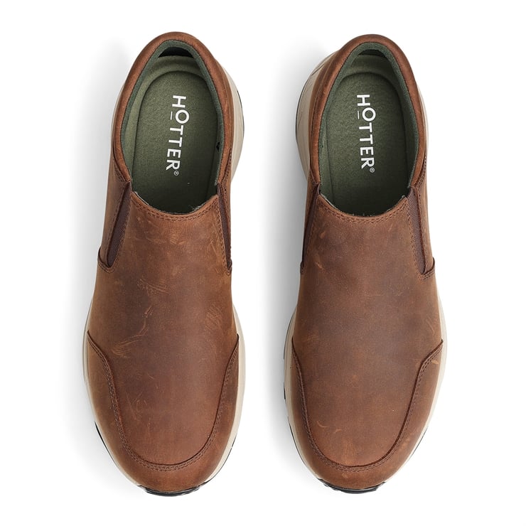 Hotter Munro WP Shoes Tan