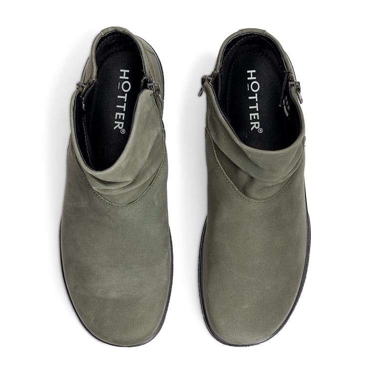 Hotter Murmur Boots Khaki