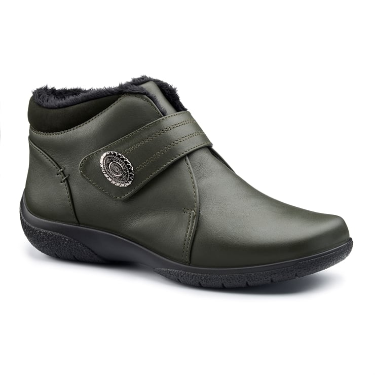 Hotter Muse Boots Forest Green