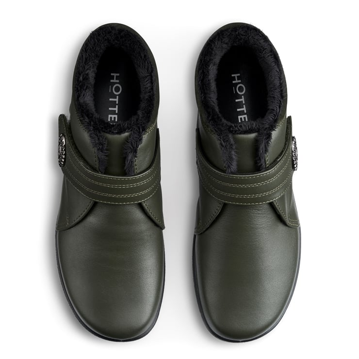 Hotter Muse Boots Forest Green