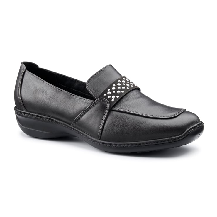 Hotter Mya Shoes Dark Grey