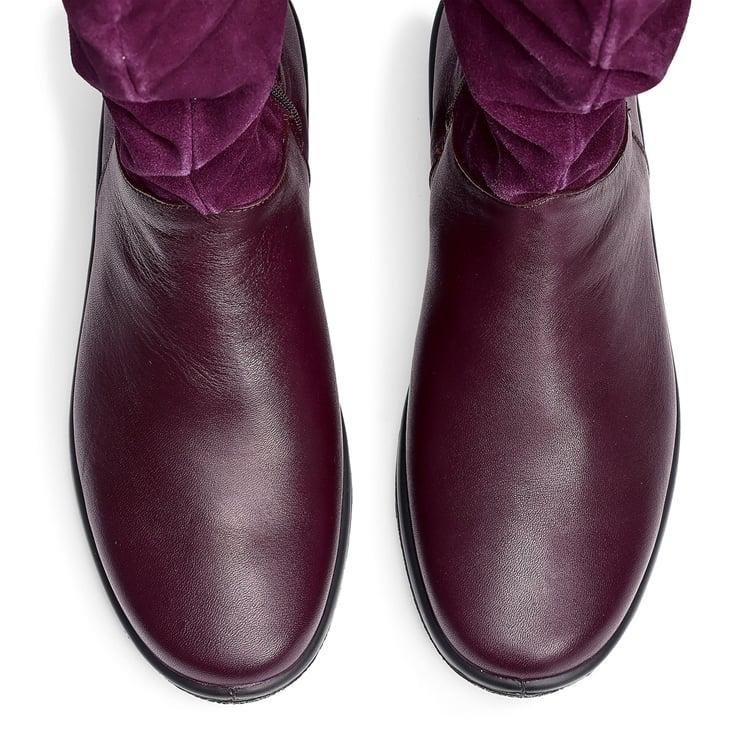 Hotter Mystery Boots Dark Cherry
