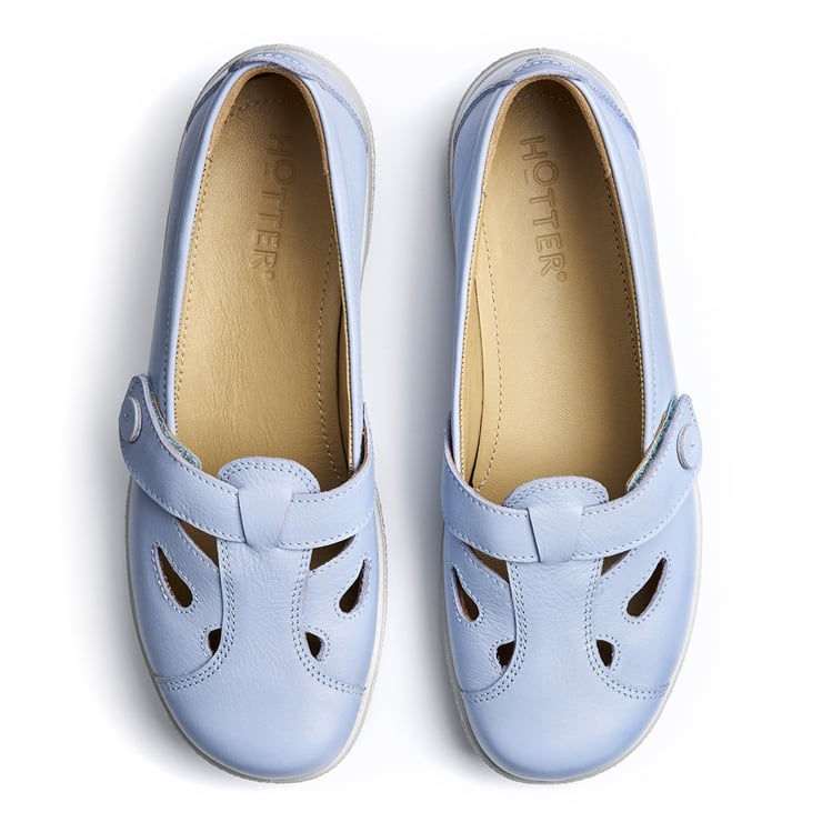 Hotter Nirvana Shoes Soft Blue