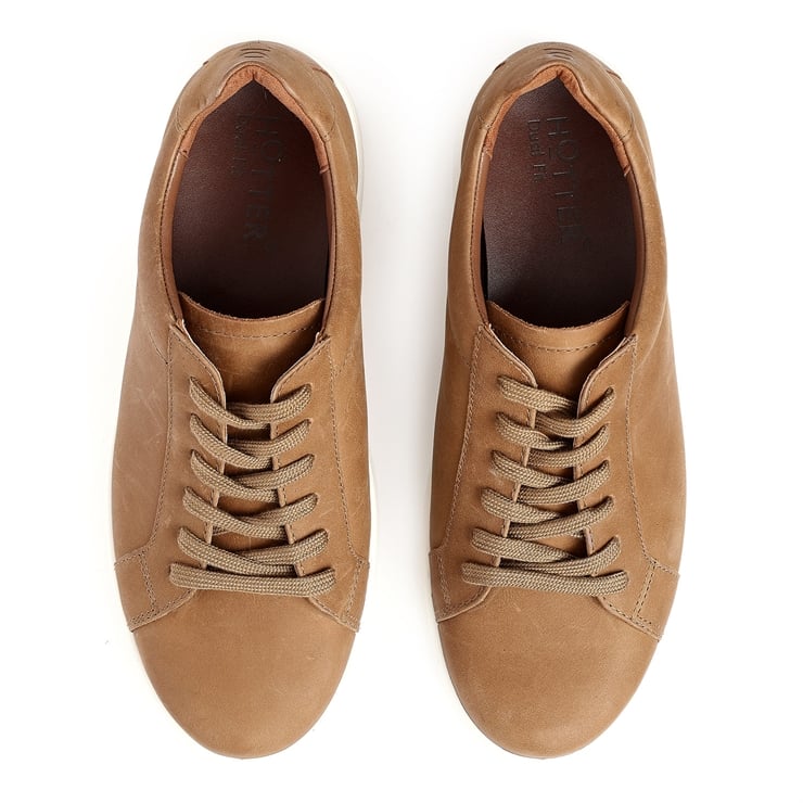 Hotter Oliver Trainers Desert Tan