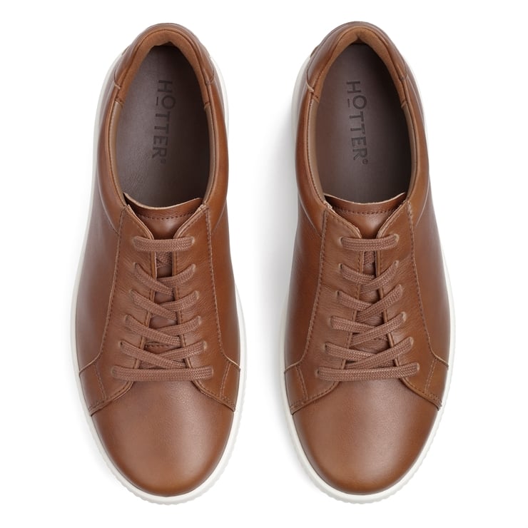 Hotter Oliver Trainers Rich Tan