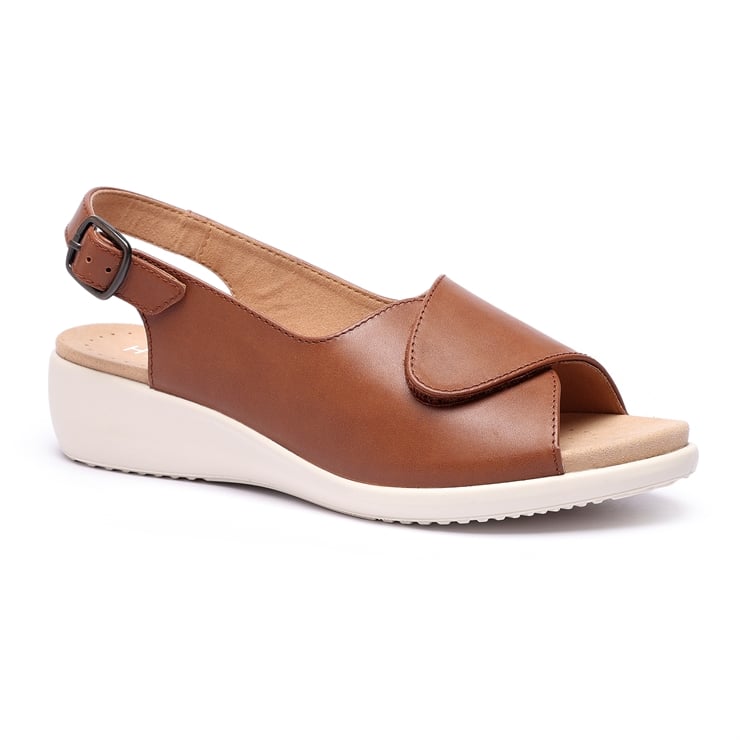 Hotter Olivia Sandals Rich Tan