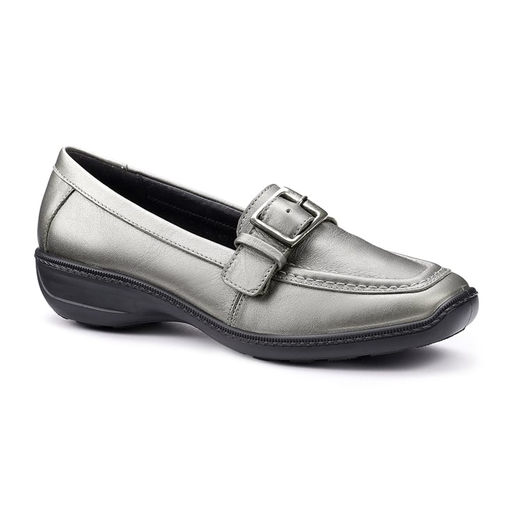 Hotter Opal Shoes Pewter
