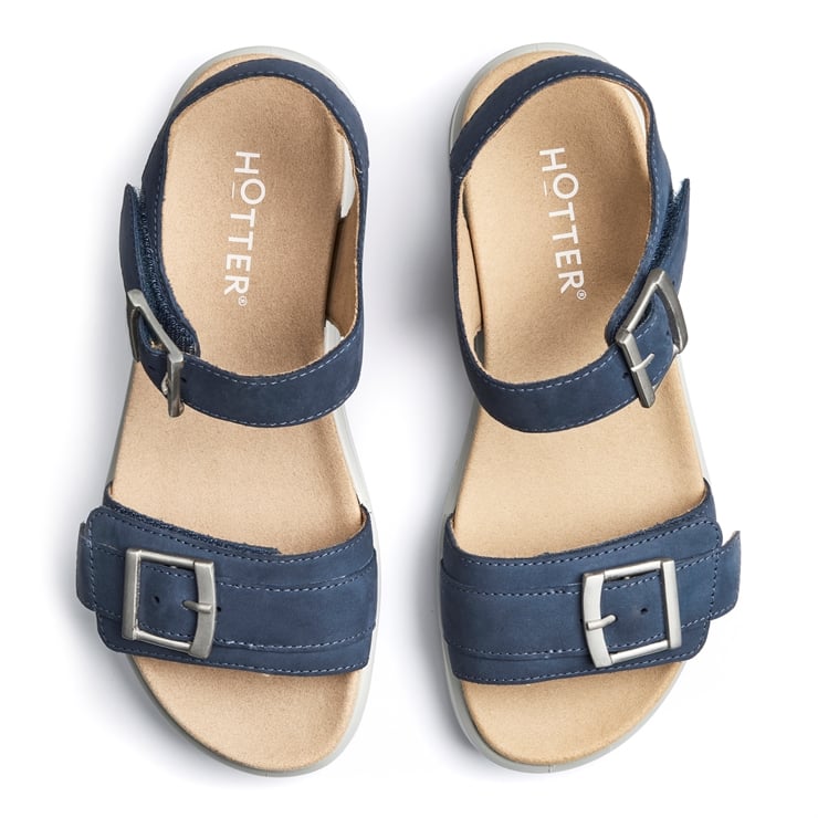 Hotter Palma Sandals Aquatic Blue