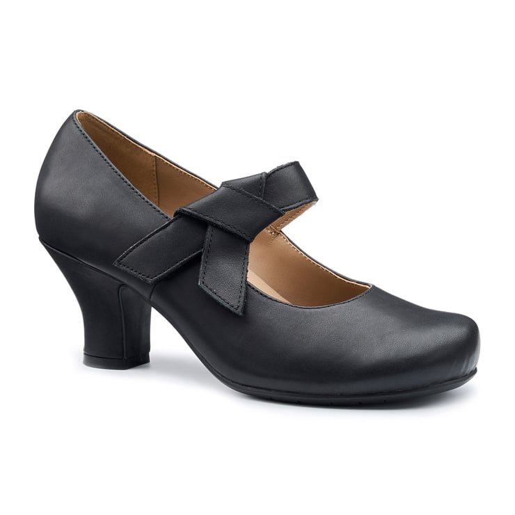 Hotter Paso Heels Black