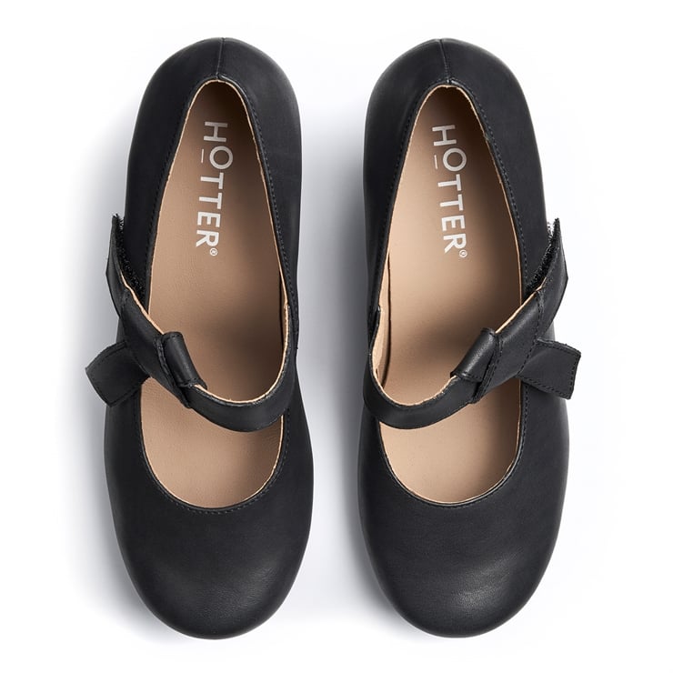 Hotter Paso Heels Black