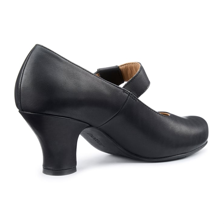 Hotter Paso Heels Black