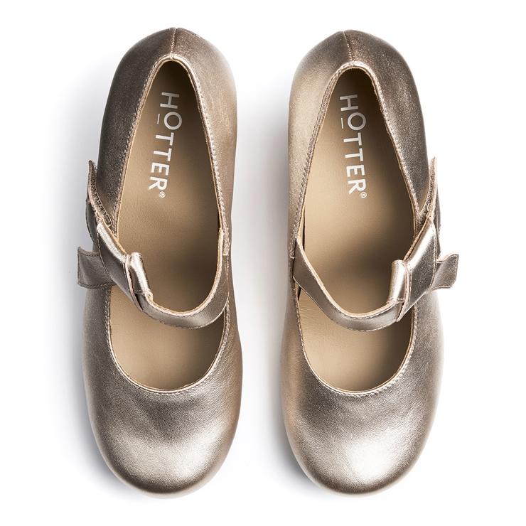 Hotter Paso Heels Rose Gold