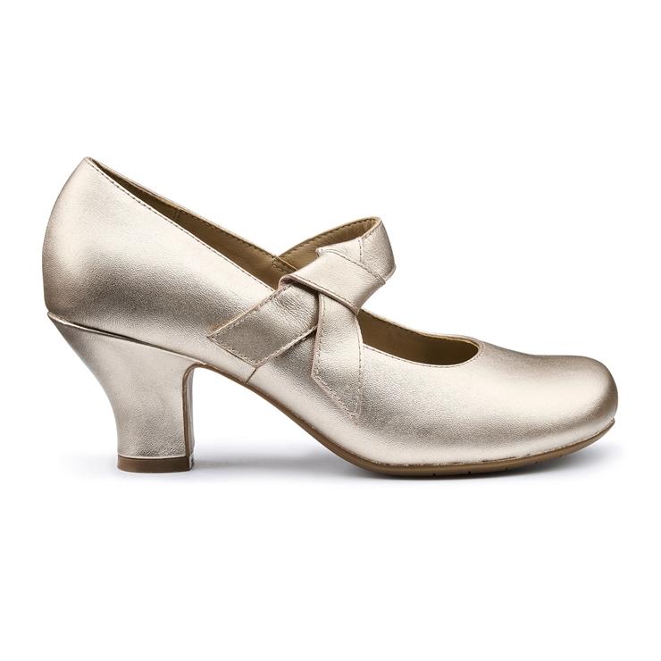 hotter Paso Heels Rose Gold