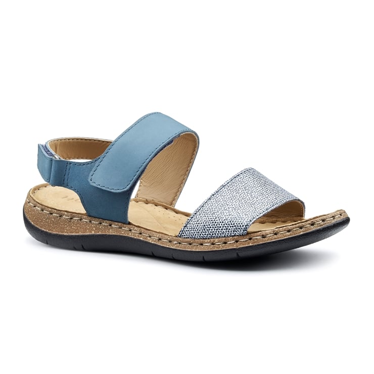 Hotter Petra Sandals Aquatic Blue Multi