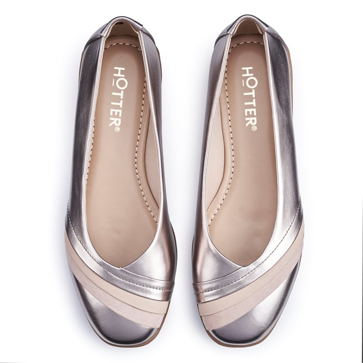 Hotter Phoenix Shoes Rose Gold Multi