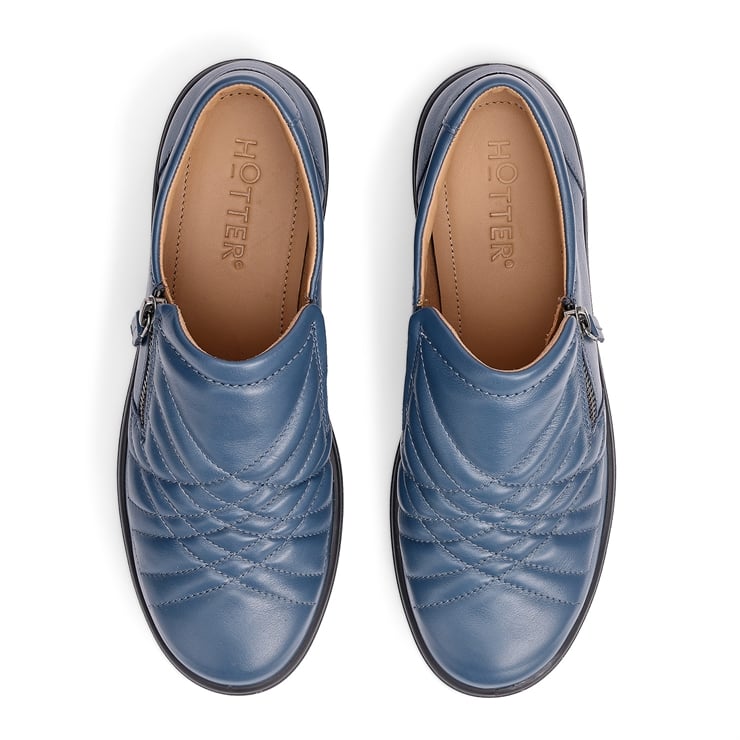 Hotter Poppy Trainers Aquatic Blue