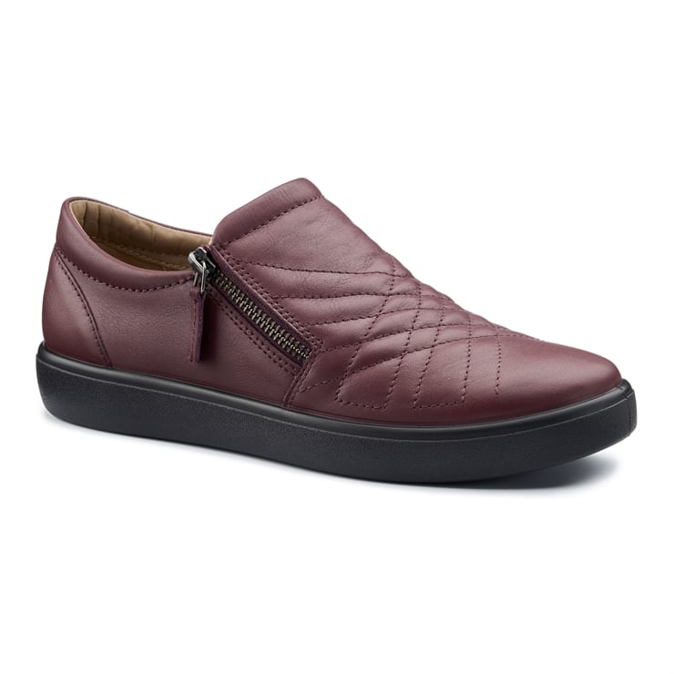 Hotter Poppy Trainers Maroon