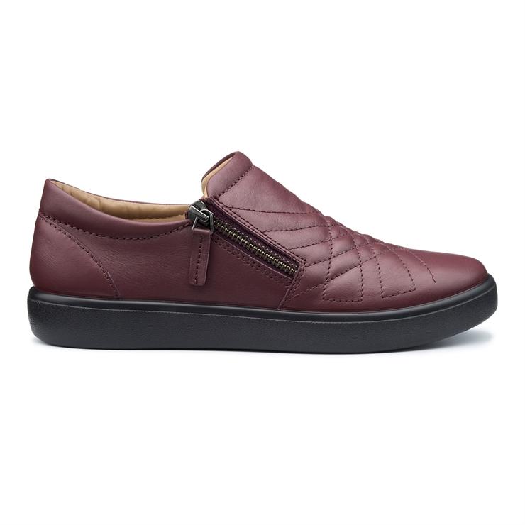 hotter Poppy Trainers Maroon
